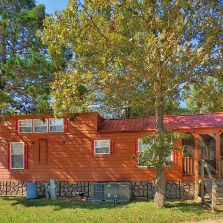 large cabin exterior