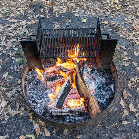 fire ring | amenity at Great Escapes RV Resorts Branson MO