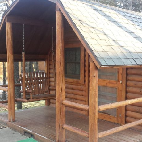 cabin exterior