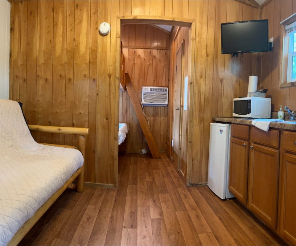 interior view of cabin at Great Escapes RV Resorts Branson