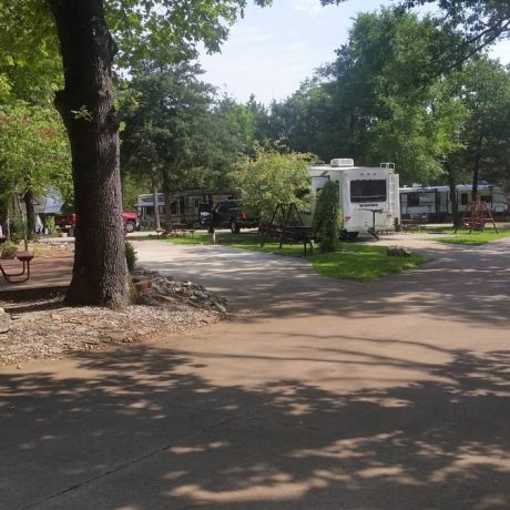 rv sites and grass