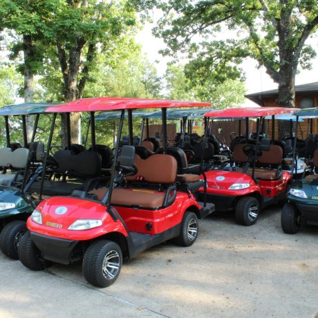 golf cart rentals amenity at Great Escapes RV Resorts Branson MO